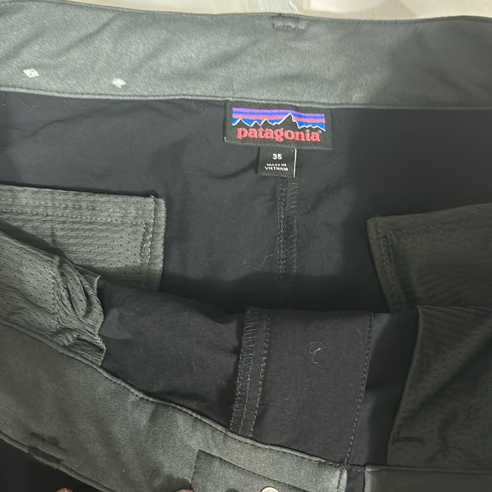 Patagonia‎ Men's Stonycroft Convertible Pants Black NWT Size 35 x Inseam 32 - Picture 5 of 7